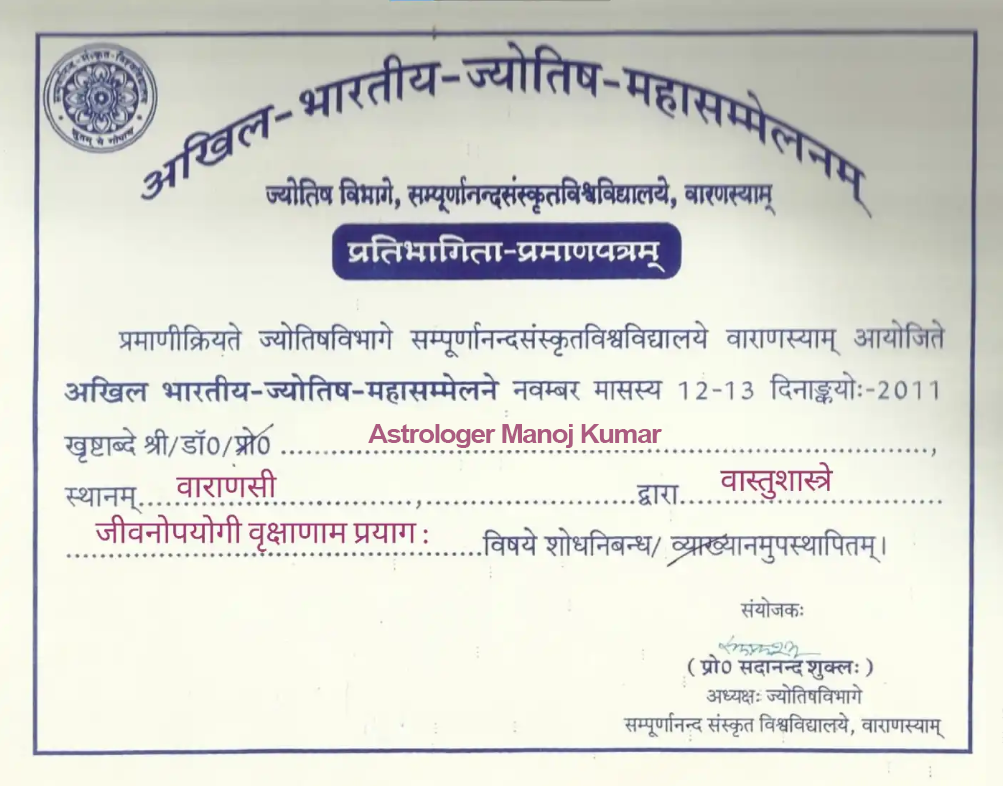 Astrologer K.K Sharma